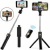 3-in-1 selfie stick tripod